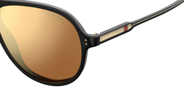 Unisex Carrera Sunglasses: Carrera 198/N/S - Black - SpecSMART Eye Clvinic (Zoom View)